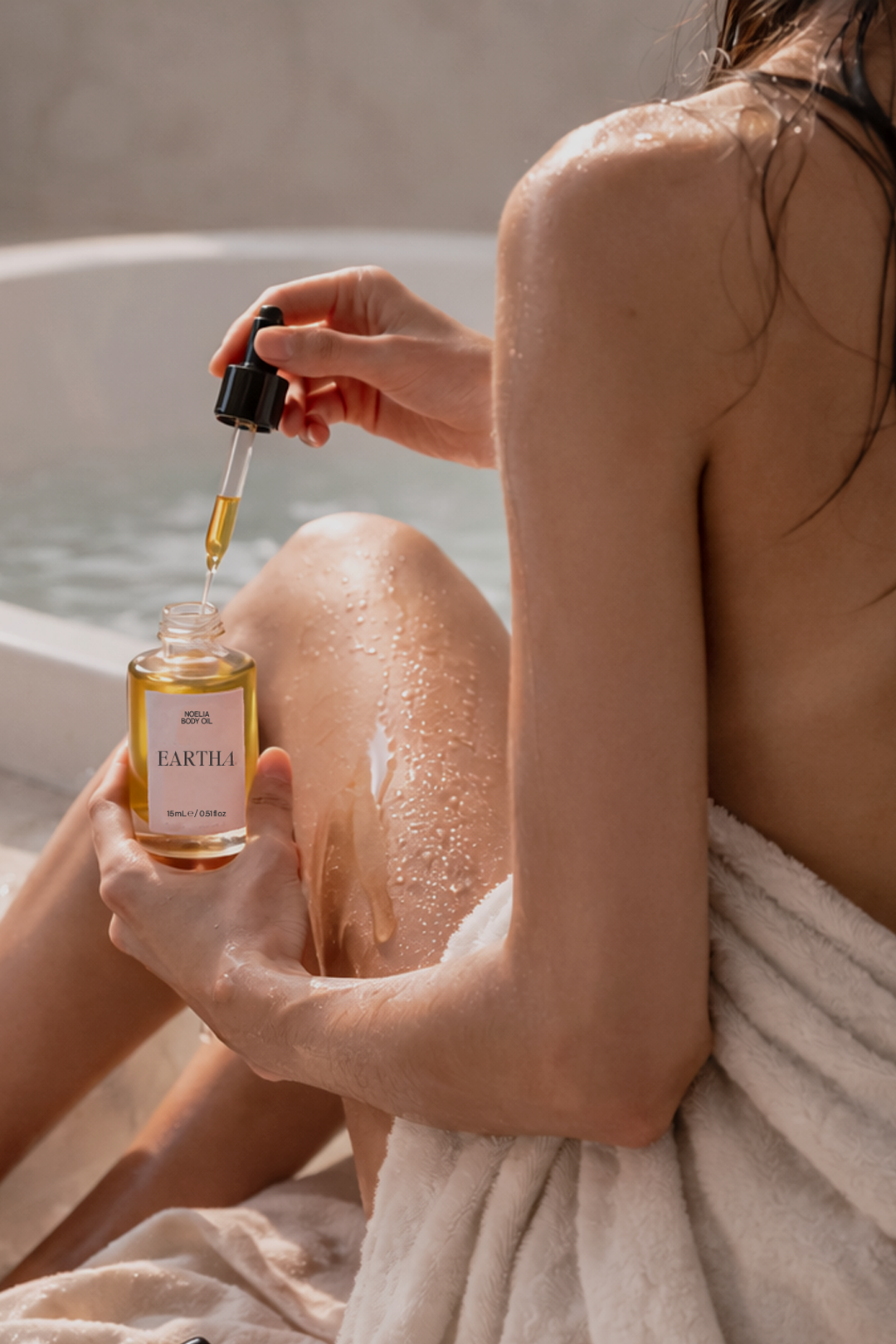 Introducing Noelia: A Rose Otto Body Oil Made for Stillness